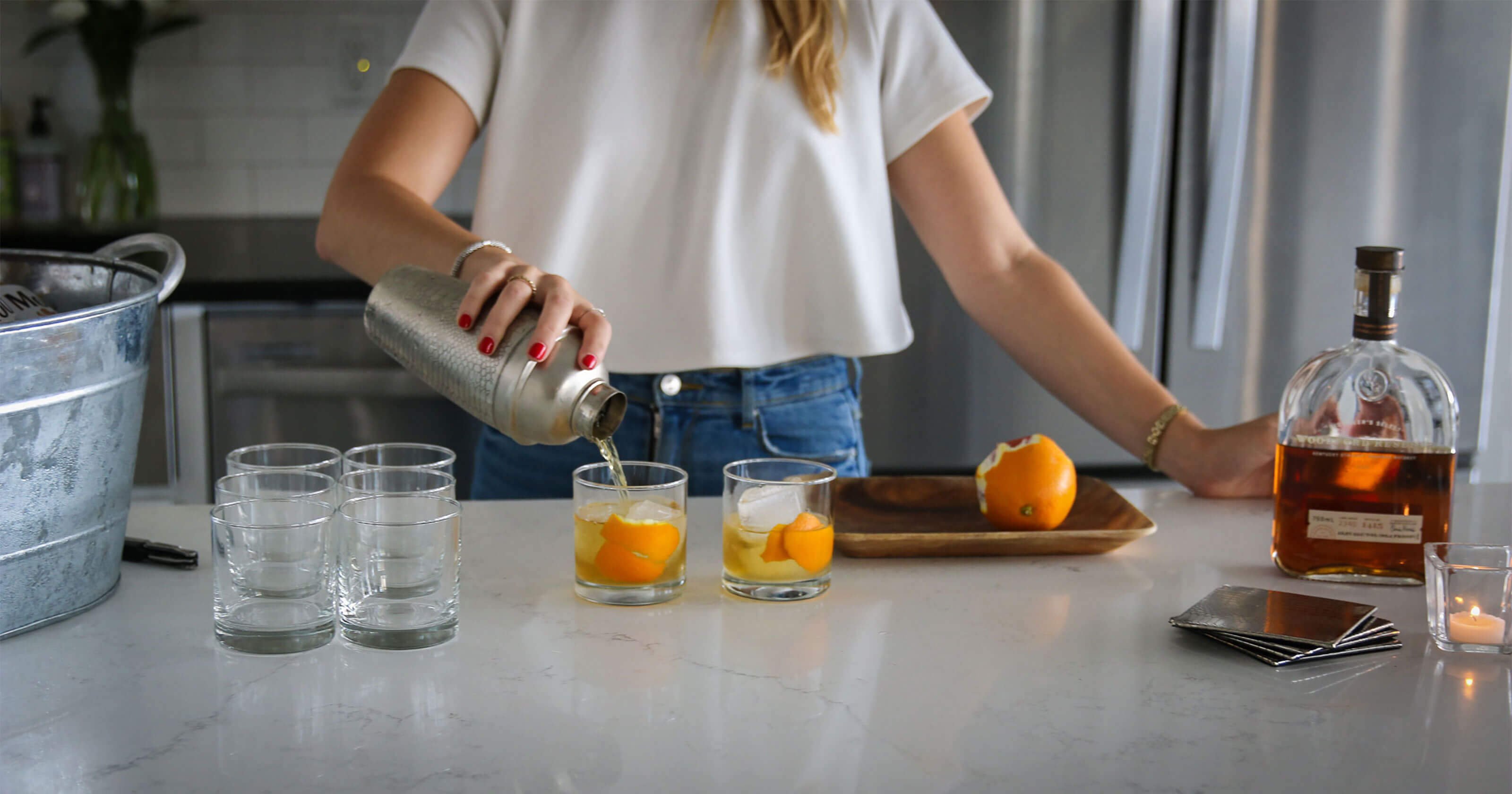 Drink - Pouring Bourbon